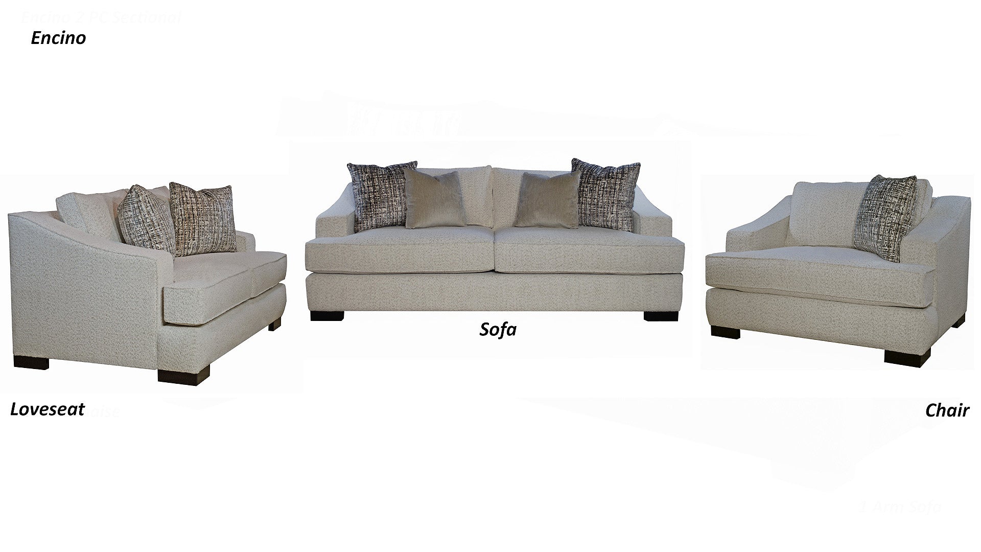 Huntington Encino Sofa Set